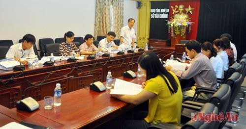 Kiểm tra thực hiện kiểm soát thủ tục hành chính tại Sở Tài chính