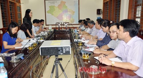 Kiểm tra việc kiểm soát thủ tục hành chính tại Sở Kế hoạch và Đầu tư