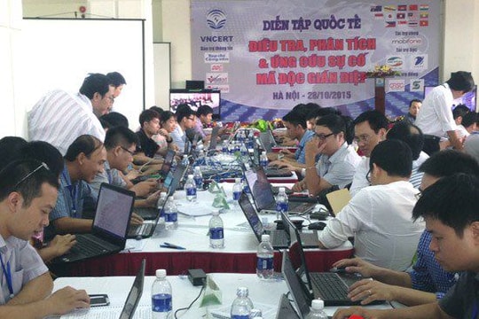 10 nước ASEAN và 4 nước đối tác tập trận an toàn mạng