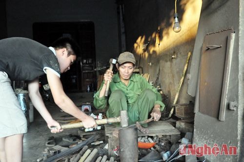 Nghề rèn ở Nghĩa Xuân