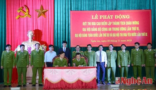 Cảnh sát Phòng cháy và Chữa cháy phát động đợt thi đua cao điểm