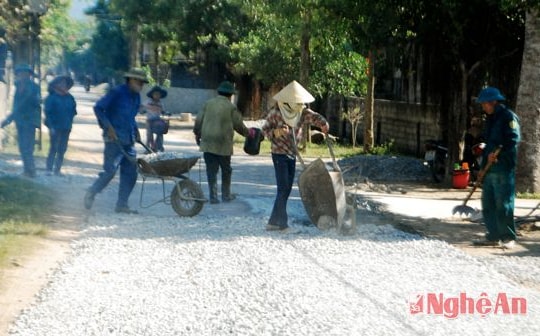 Xã Diễn Lộc (Diễn Châu): Huy động gần 130 tỷ đồng xây dựng NTM