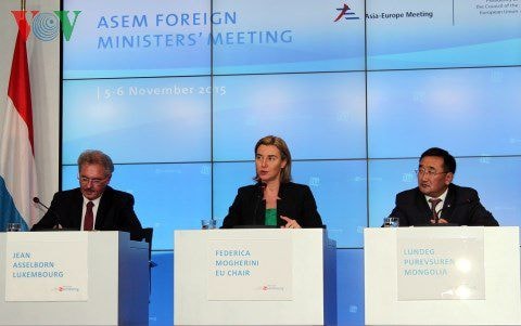 ASEM ra tuyên bố yêu cầu đảm bảo tự do hàng hải và tôn trọng UNCLOS