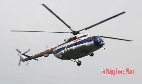 Diễn tập tìm kiếm cứu nạn hàng không quy mô quốc gia tại Nghệ An