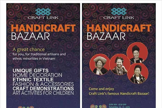 Hội chợ hàng thủ công truyền thống năm 2015