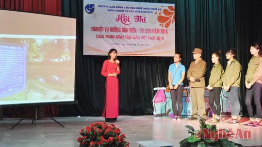 Hội thi nghiệp vụ hướng dẫn viên - Du lịch năm 2015