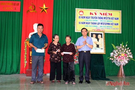 Ngày hội Đại đoàn kết ở Phường Lê Lợi