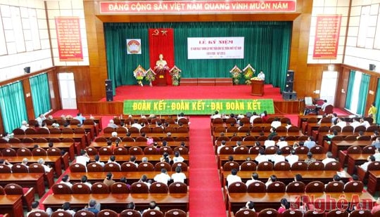 Yên Thành: Kỷ niệm 85 năm Ngày truyền thống Mặt trận Dân tộc thống nhất