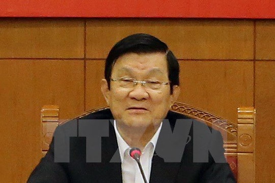 Chủ tịch nước lên đường dự Hội nghị cấp cao APEC 23