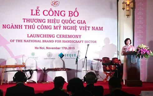 Công bố thương hiệu quốc gia ngành thủ công mỹ nghệ Việt Nam