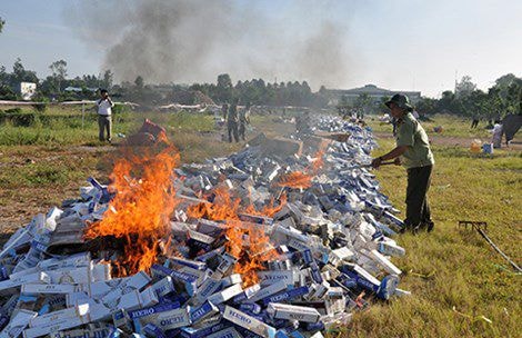 Chính phủ mạnh tay với thuốc lá lậu