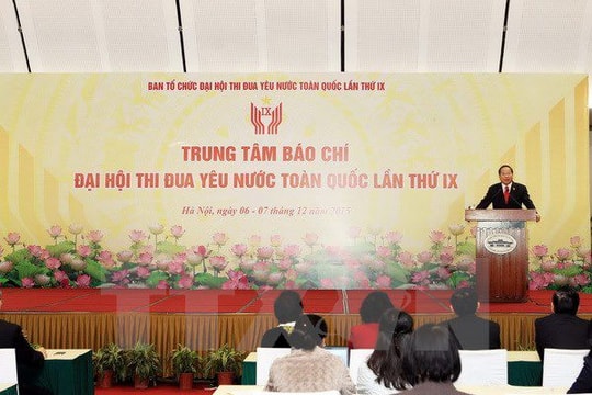 Khai trương Trung tâm Báo chí Đại hội thi đua yêu nước toàn quốc