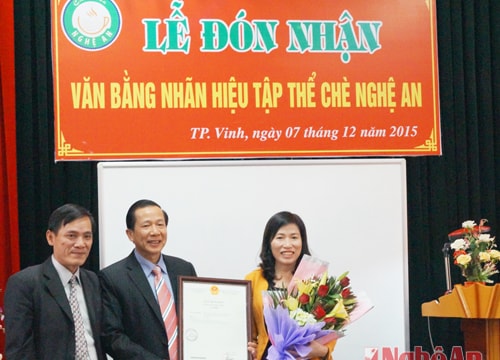 Chè Nghệ An được bảo hộ nhãn hiệu tập thể