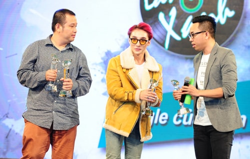 Sơn Tùng M-TP lập 'hat-trick' tại giải Làn Sóng Xanh 2015