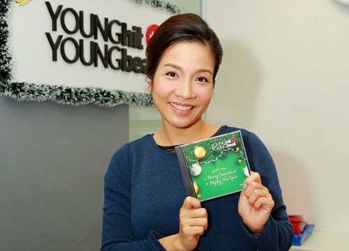 Ca sĩ Mỹ Linh cùng các tài năng trẻ ra mắt album giáng sinh