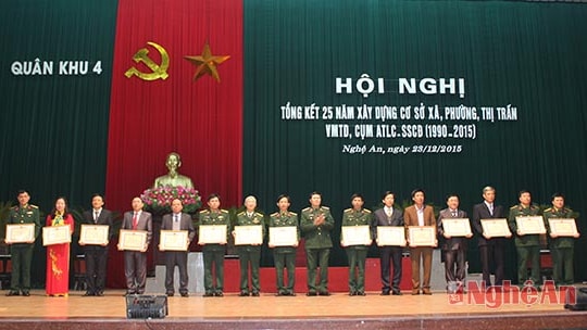 Quân khu 4: Xây dựng trên 472 cụm an toàn làm chủ, sẵn sàng chiến đấu