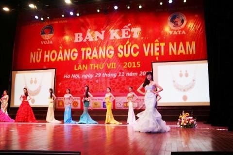 33 thí sinh 'Nữ hoàng trang sức Việt Nam 2015' vào chung kết