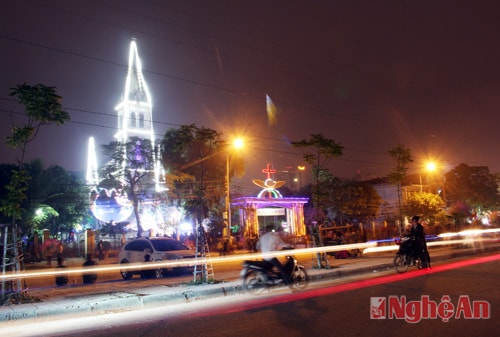 Đêm giáng sinh an lành ở Nghệ An