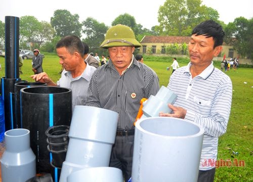 Năm 2016, Nghệ An chú trọng đầu tư các dự án nước sạch