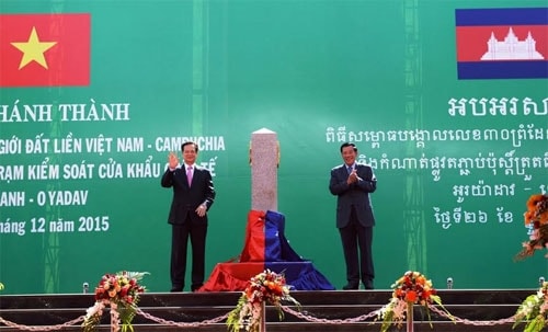 Sớm hoàn thành công tác phân giới cắm mốc biên giới đất liền Việt Nam - Cam-pu-chia