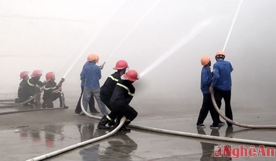 Tăng cường các biện pháp cấp bách PCCC và đảm bảo an ninh trật tự