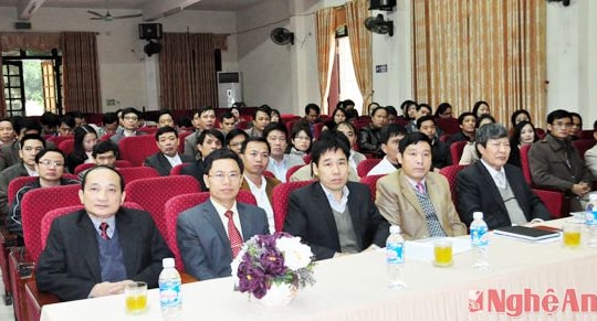 Khai giảng lớp cao cấp lý luận chính trị khóa 2015-2017