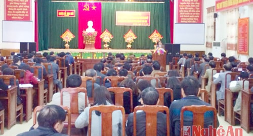 Địa phương đầu tiên triển khai Nghị quyết đại hội Đảng bộ tỉnh lần thứ XVIII