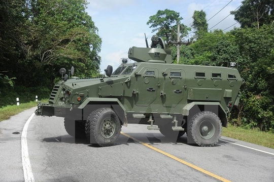 Văn phòng chính phủ và cảnh sát tại Nam Thái Lan bị tấn công