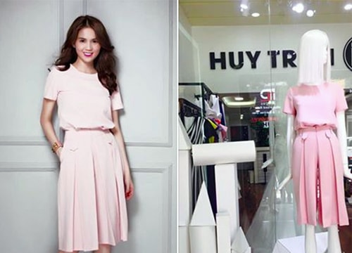 Ngọc Trinh đáp trả khi nhà thiết kế Huy Trần 'tố' nhái mẫu