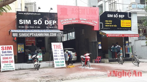 "Náo nhiệt" thị trường sim rác