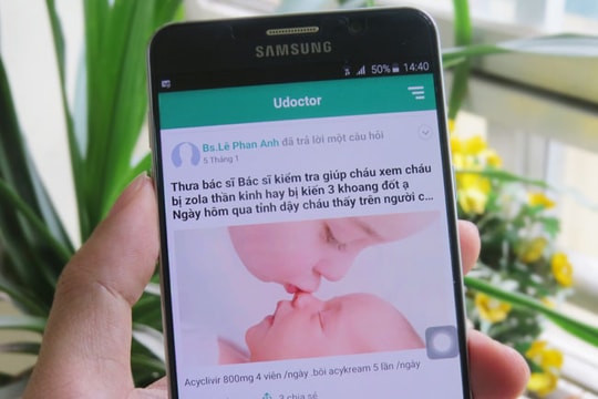 Tư vấn sức khỏe miễn phí bằng ứng dụng Udoctor
