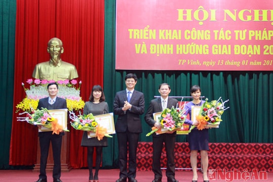 Ngành Tư pháp triển khai nhiệm vụ năm 2016
