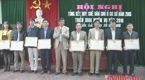 Cửa Lò: Nhiều cách làm mới thực hiện QCDC ở cơ sở