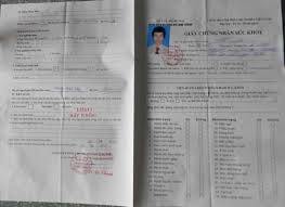 123 tháng tù giam cho 5 đối tượng làm giả giấy khám sức khỏe