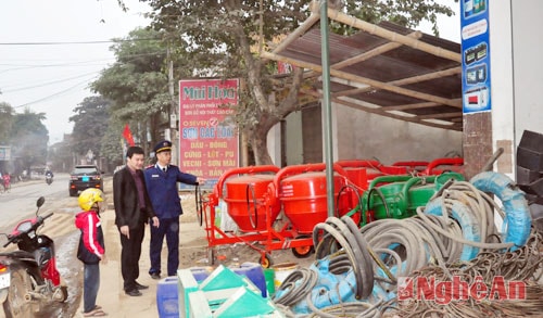 Tân Kỳ cần tiếp tục triển khai giải tỏa hành lang an toàn giao thông