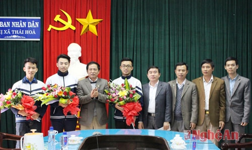 Học sinh TX Thái Hòa đạt giải Nhất cuộc thi video  "Tự hào Việt Nam"