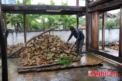 Di tích quốc gia sụp đổ thành phế tích