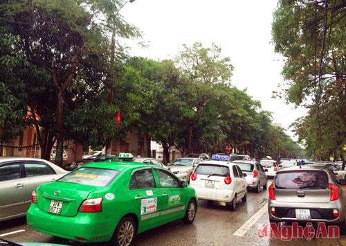 Thành phố Vinh lần đầu thí điểm đường 1 chiều