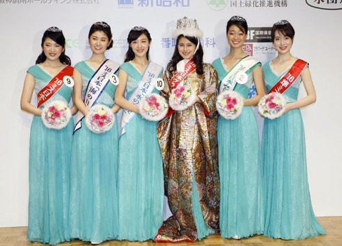 Nữ sinh 20 tuổi lên ngôi cuộc thi sắc đẹp Nhật Bản