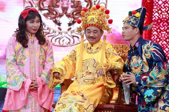 Ngọc Hoàng được tôn vinh là soái ca ở Táo quân 2016