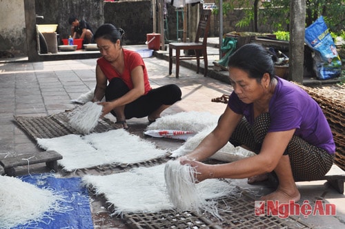 Dẻo thơm bún bánh Quy Chính