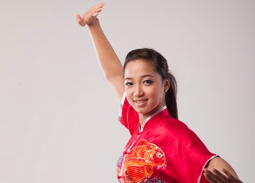 Hoa khôi wushu Thùy Linh sắp lên xe hoa