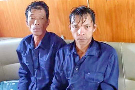 Kịp thời cứu 2 ngư dân gặp nạn trên biển ngày cuối năm