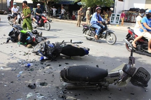 Ngày mùng 3 Tết xảy ra 57 vụ tại nạn giao thông làm chết 37 người