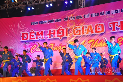 Việt võ đạo Nghệ An chào Xuân