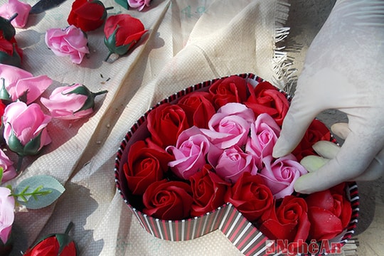 Những đóa "hoa tình nhân" rực rỡ phố xá