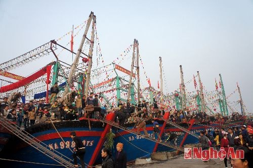 Độc đáo lễ hội cầu ngư ở Tiến Thủy (Quỳnh Lưu)