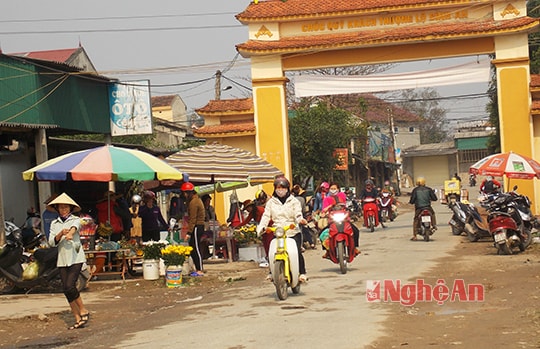 Nhộn nhịp chợ quê ngày Rằm tháng Giêng