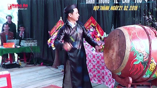 Xem clip trống tế hấp dẫn ngày rằm tháng Giêng