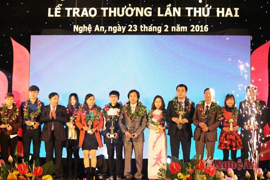 Quỹ Tâm Tài Nghệ An vinh danh 53 tập thể, cá nhân xuất sắc